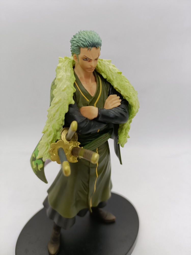 One Piece: Roronoa Zoro - figuuri (Grandline Men - The Grandline Men: 15th Edition (Vol. 5), Banpresto) Kunto: -/B - Image 4