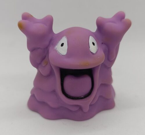Pokemon: Pokemon Kids - figuuri: Grimer, vaalea Kunto: -/C