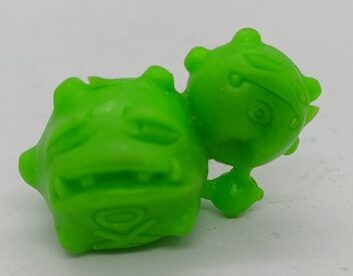 Pokemon: Pokémon Eraser - minifiguuri/kynänpää: Weezing, vaalea vihreä Kunto: -/A