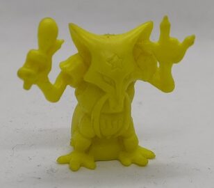 Pokemon: Pokémon Eraser - minifiguuri/kynänpää: Kadabra, keltainen Kunto: -/A