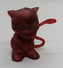 Pokemon: Pokémon Eraser - minifiguuri/kynänpää: Mew, tumma punainen Kunto: -/A
