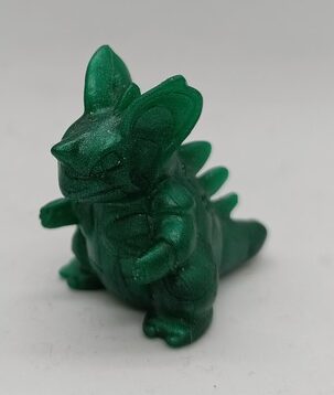 Pokemon: Pokémon Eraser - minifiguuri/kynänpää: Nidoqueen, tumma vihreä Kunto: -/A