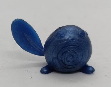 Pokemon: Pokémon Eraser - minifiguuri/kynänpää: Poliwag, tumma sininen Kunto: -/A