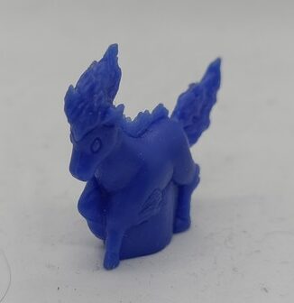 Pokemon: Pokémon Eraser - minifiguuri/kynänpää: Ponyta, sininen Kunto: -/A