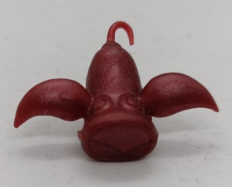 Pokemon: Pokémon Eraser - minifiguuri/kynänpää: Weepinbell, tumma punainen Kunto: -/A