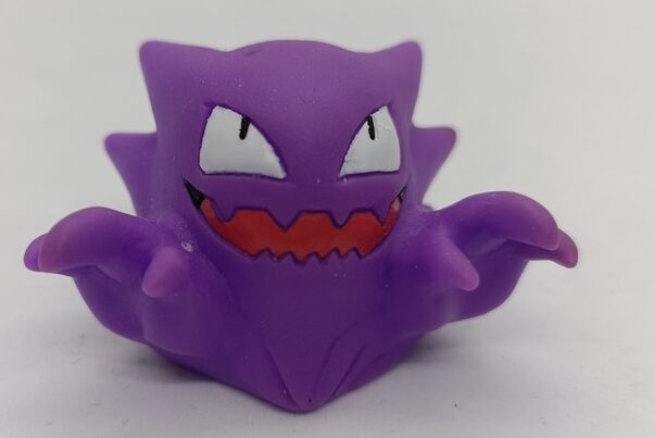 Pokemon: Pokemon Kids - figuuri: Haunter, vaalea Kunto: -/C