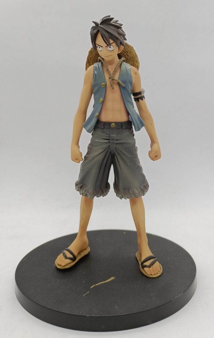 One Piece: Luffy - figuuri (Banpresto, Grandline Men, 2. väriversio) Kunto: -/C