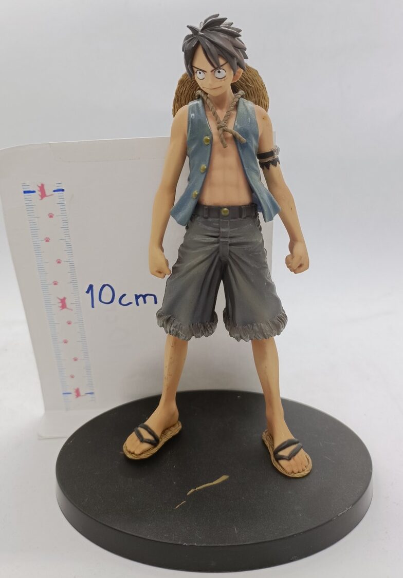 One Piece: Luffy - figuuri (Banpresto, Grandline Men, 2. väriversio) Kunto: -/C - Image 2