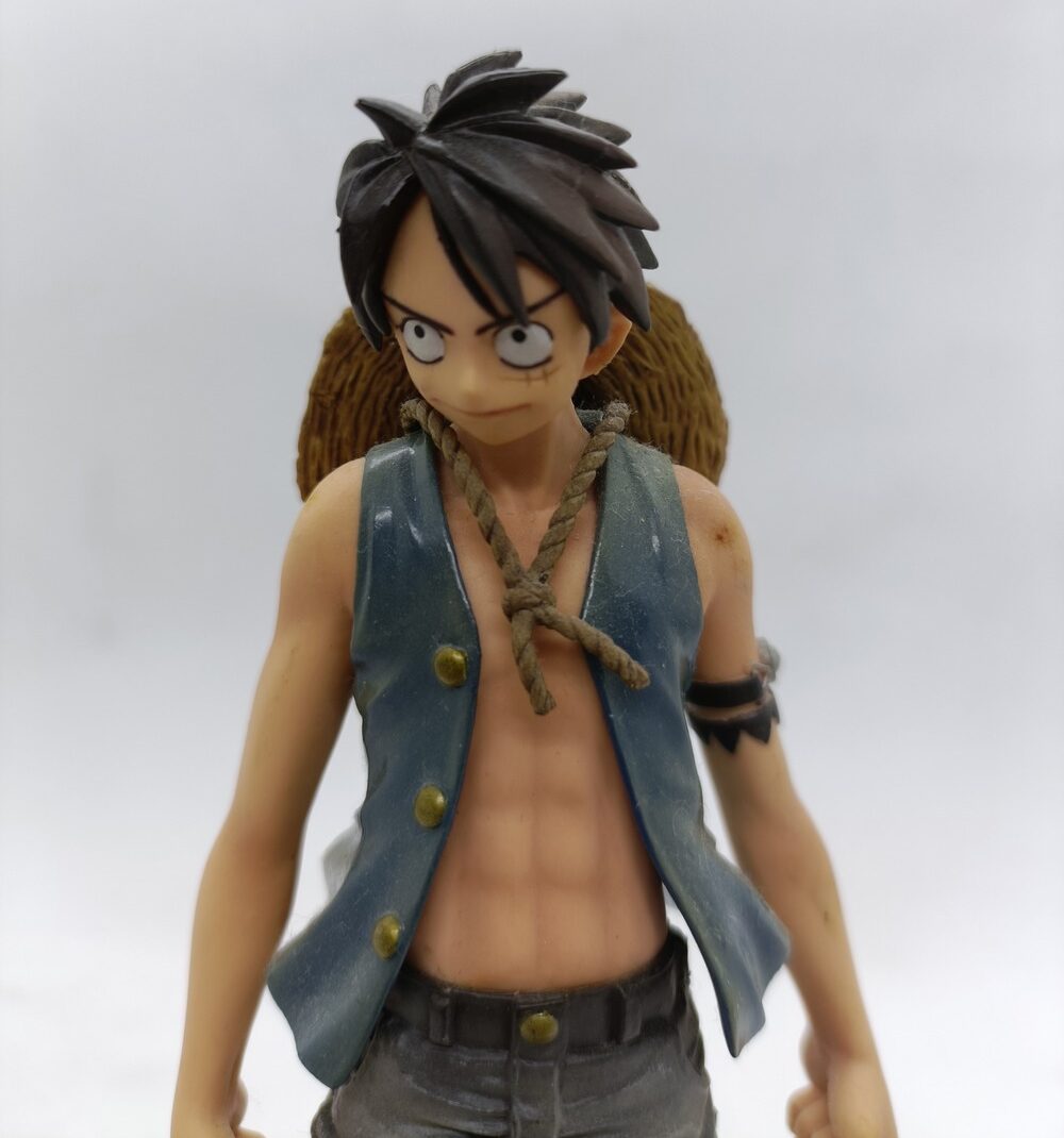 One Piece: Luffy - figuuri (Banpresto, Grandline Men, 2. väriversio) Kunto: -/C - Image 3